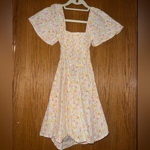 Princess Polly Floral Open Back Tie Dress